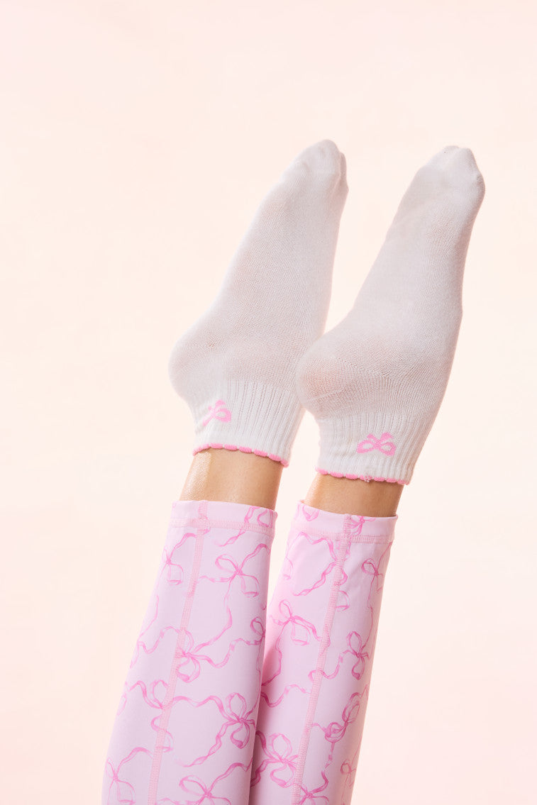 Doyenne Bow Ankle Socks