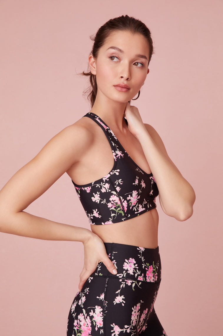 Solange Floral Sports Bra