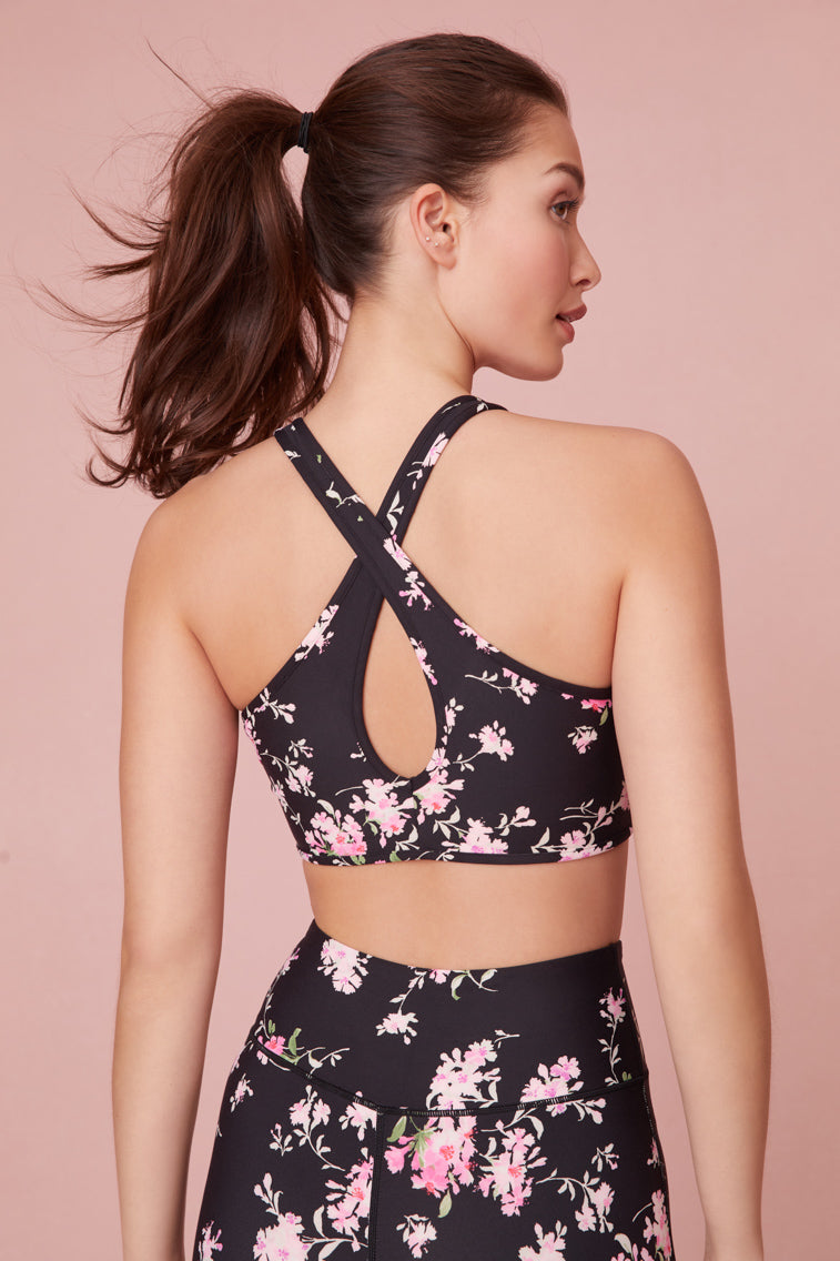 Solange Floral Sports Bra