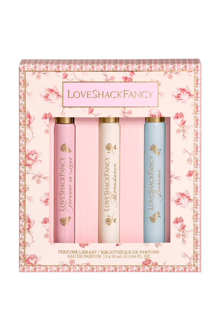 Perfume Library Eau de Parfum Travel Spray Gift Set