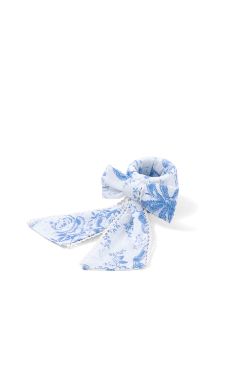 Bow Napkin Rings - Set of 4 - BLISSFUL BLUE