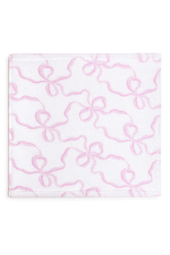 Cotton Wash Cloth - PINK BONNET