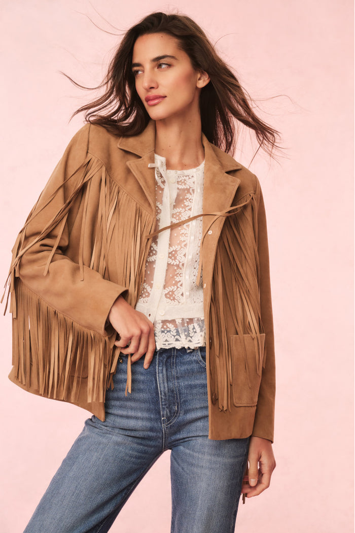 Geraline Suede Jacket