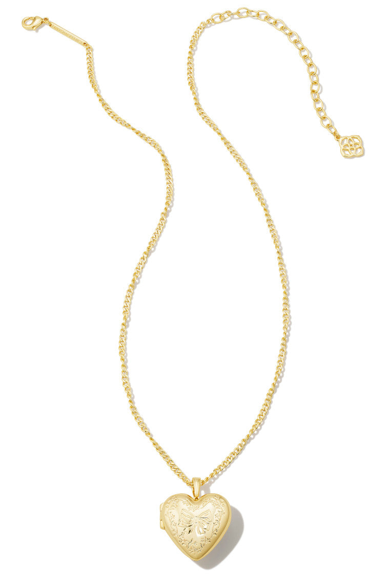 Kendra Scott x LoveShackFancy Locket Necklace in Gold