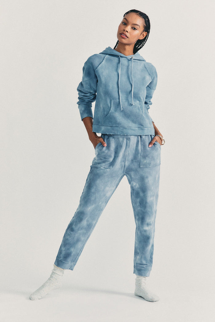 Women's hand dyed jogger with pockets