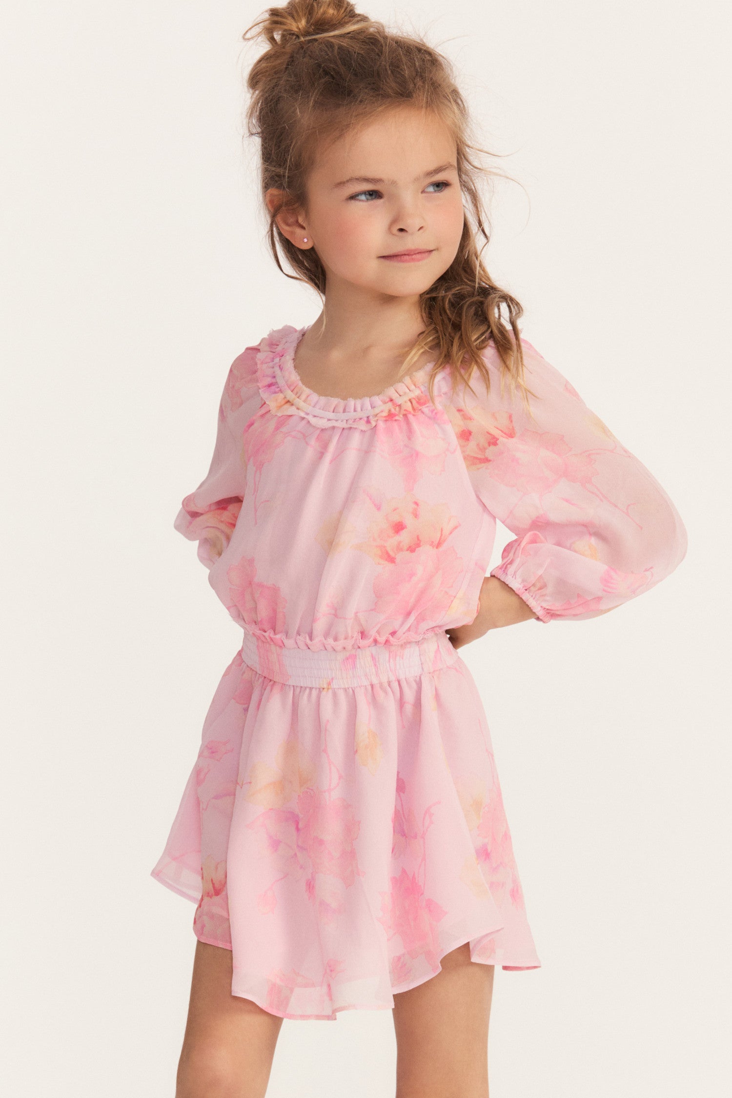 Girls Mini Popover Dress