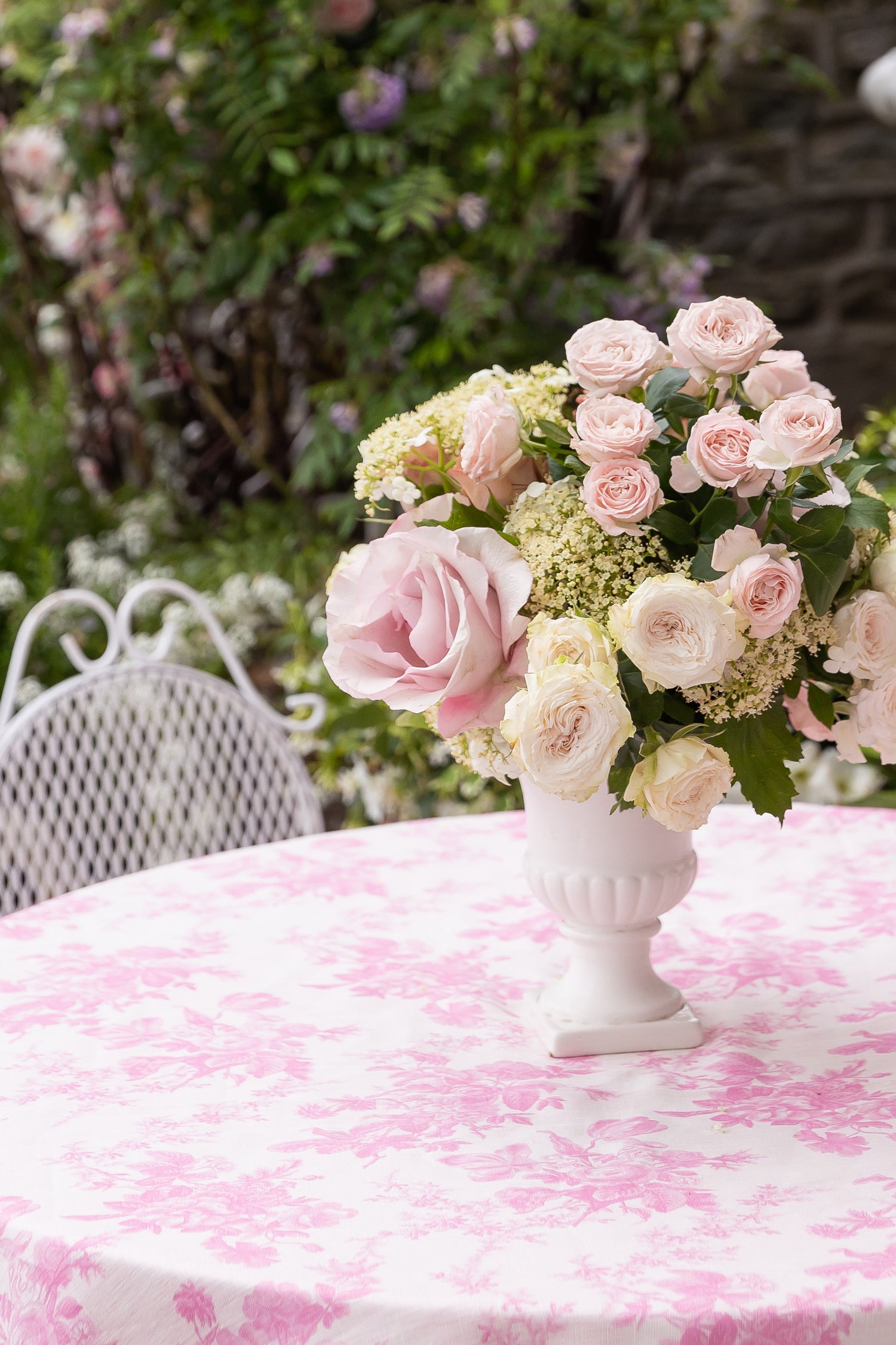 Garden Of Versailles Tablecloth