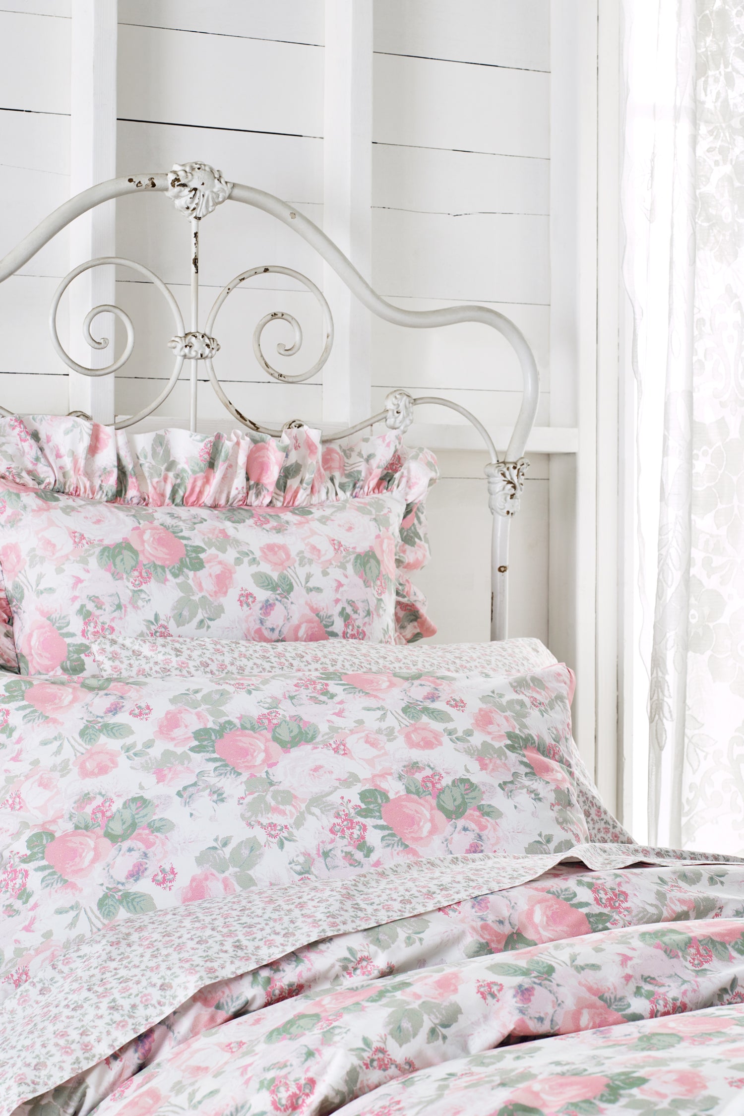 Palm Beach Rose Duvet Cover And Sham Set