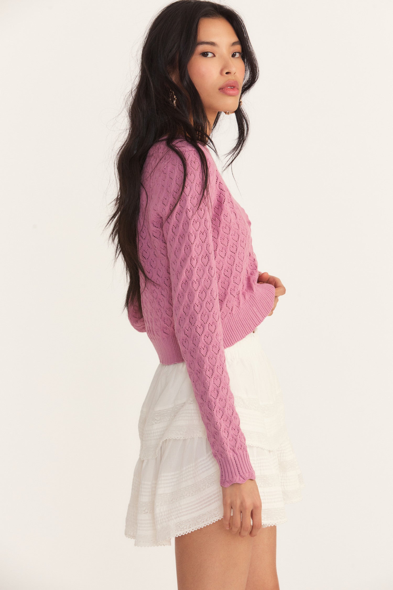 Janie Cropped Cardigan