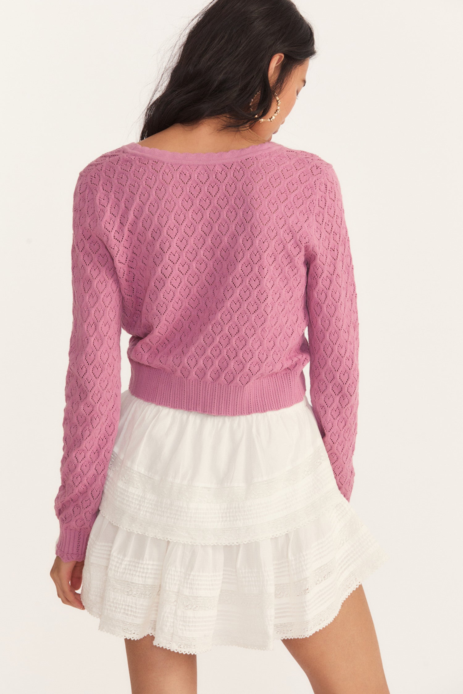 Janie Cropped Cardigan