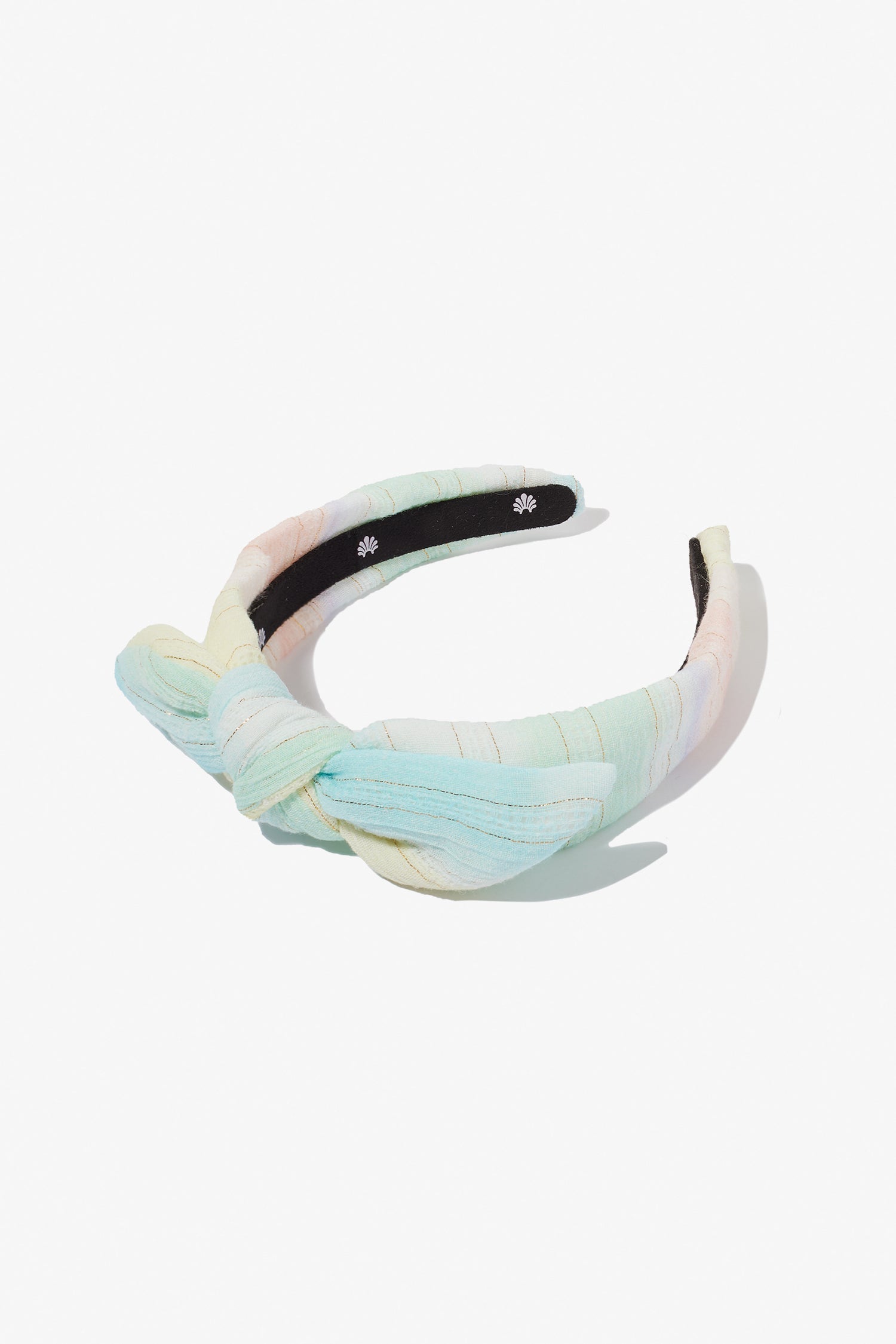 LoveShackFancy x Lele Sadoughi Printed Knotted Headband