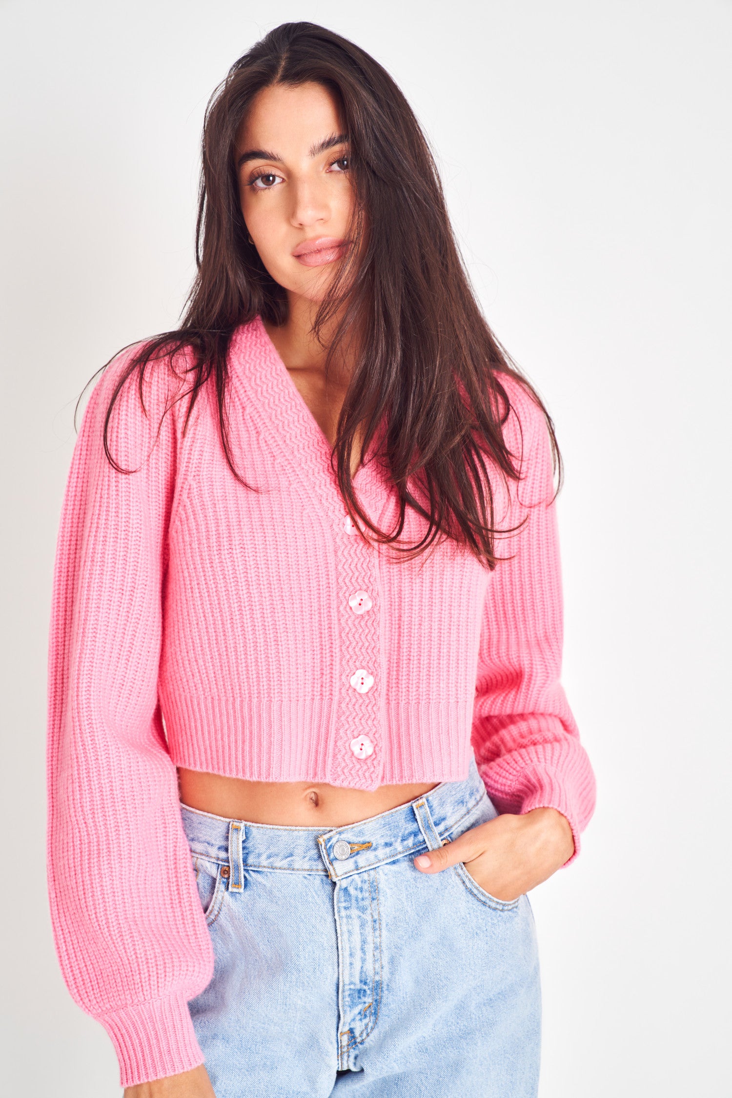 Avignon Cropped Cardigan