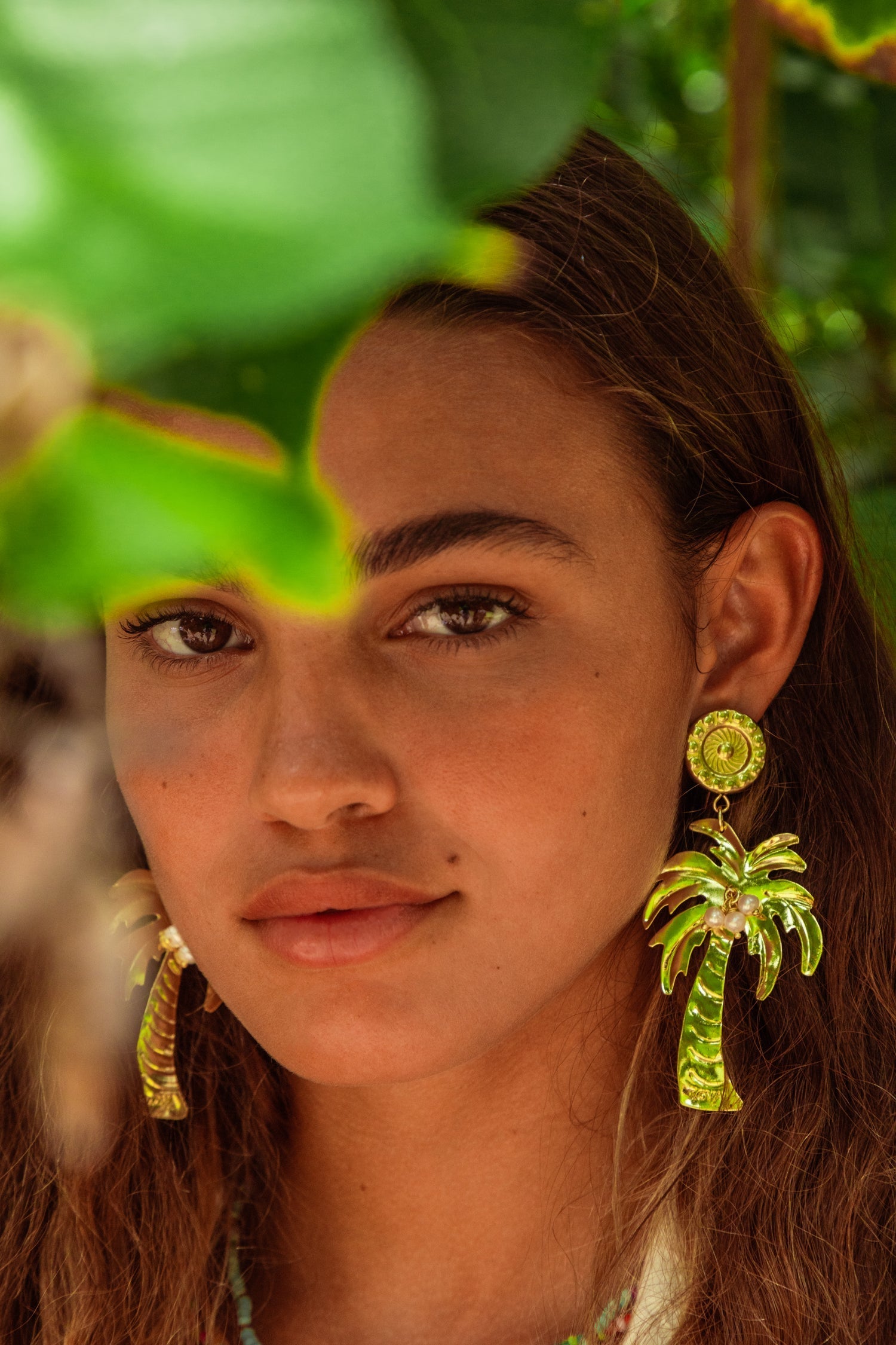 LoveShackFancy x Lova Palm Tree Earrings