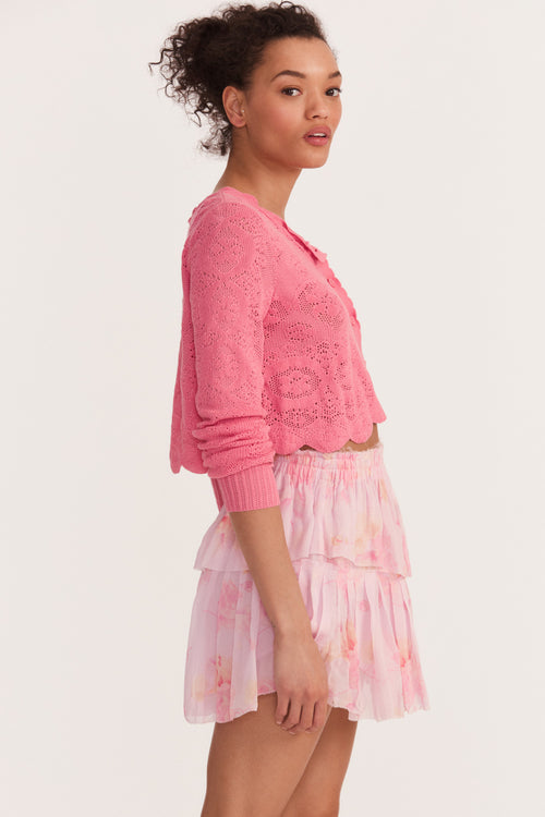 Ruffle Mini Skirt