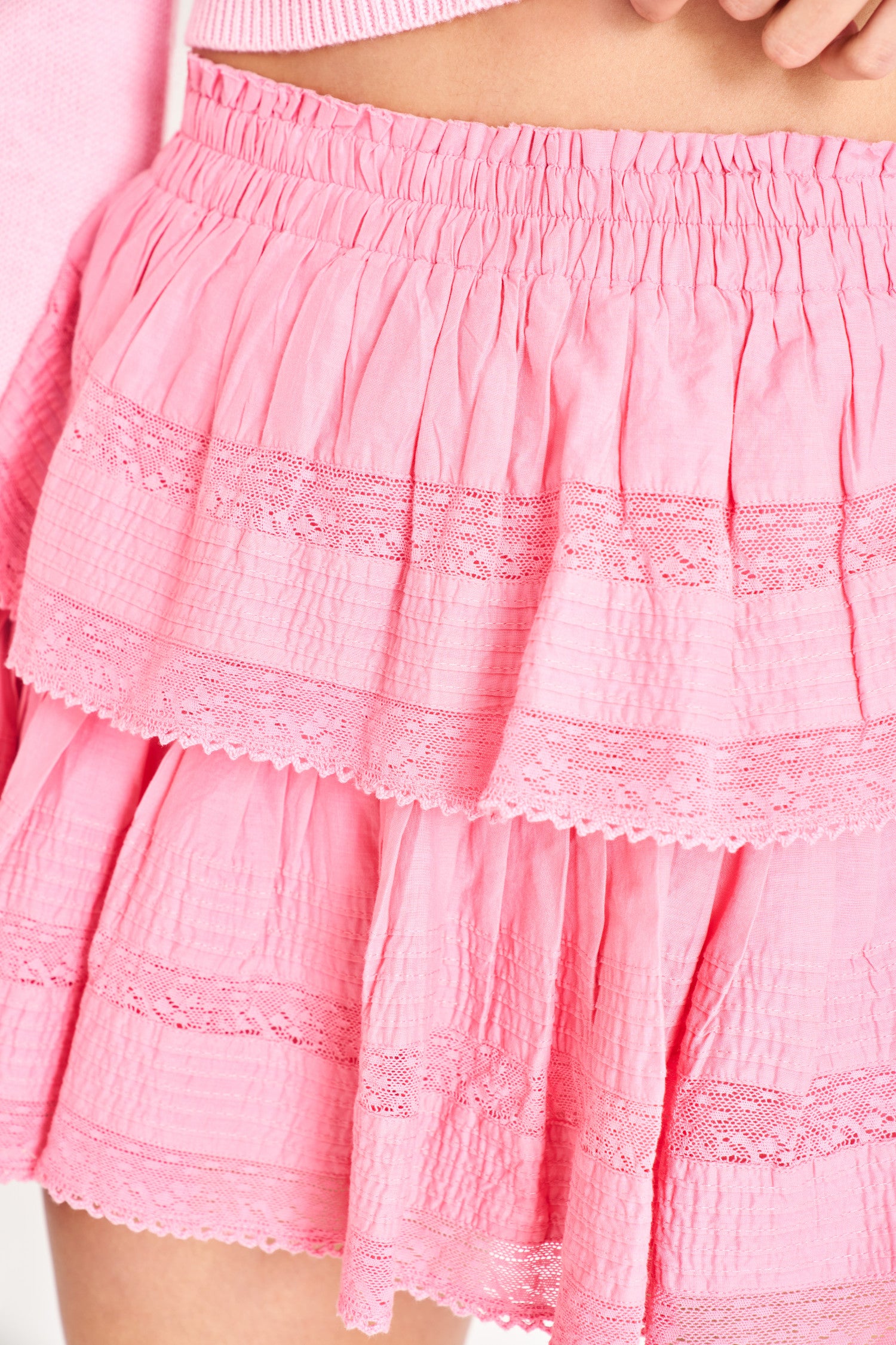 Ruffle Mini Skirt