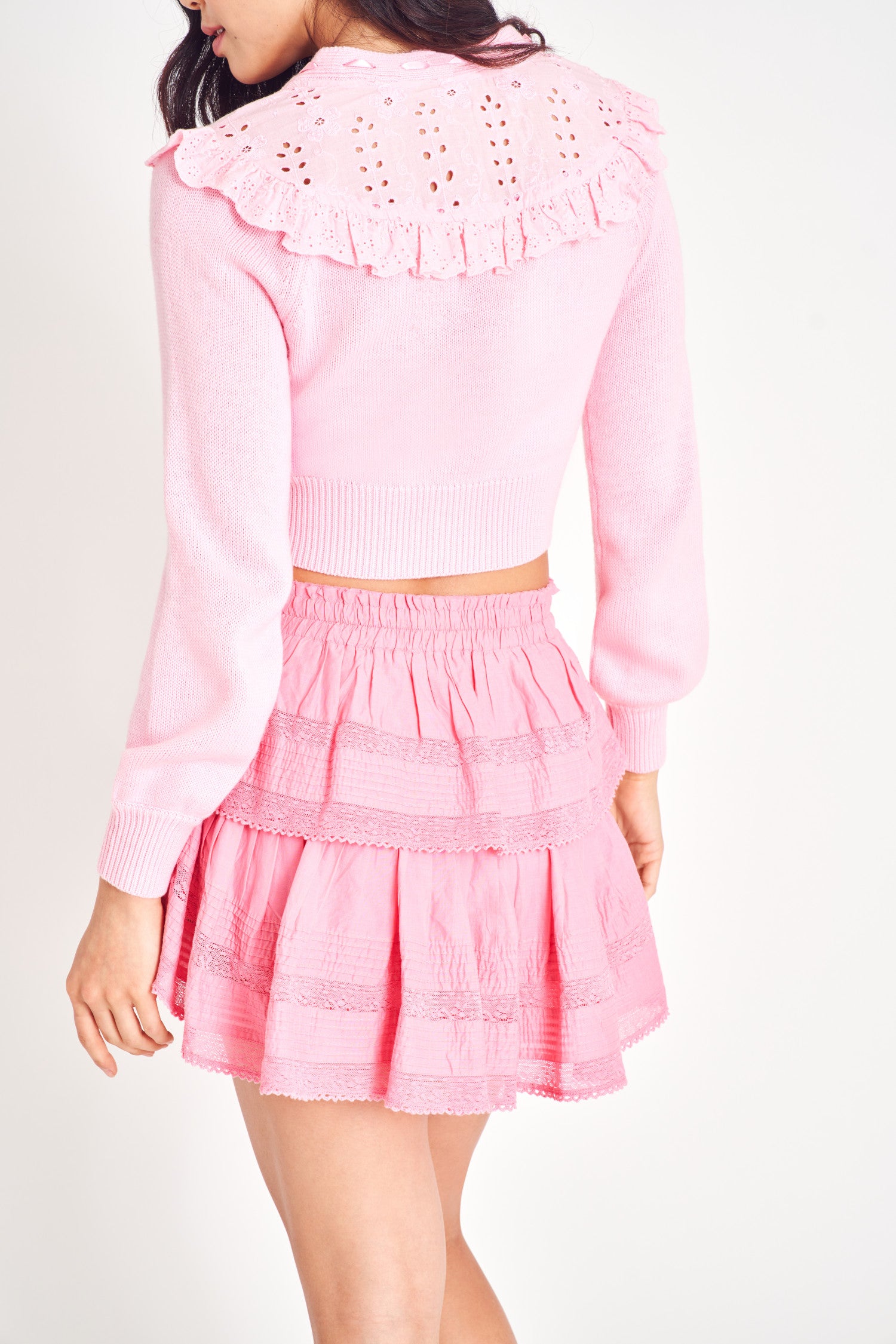 Ruffle Mini Skirt