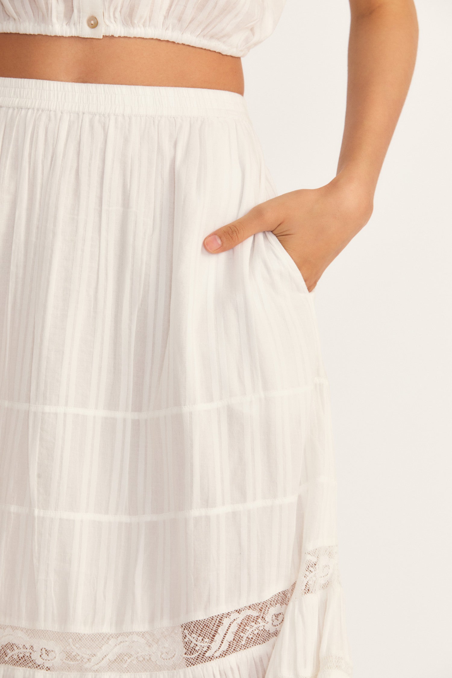 Quill Midi Skirt