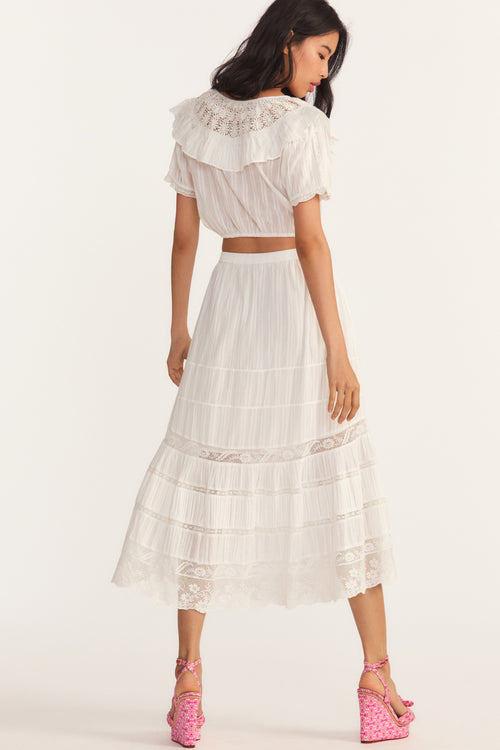 Quill Midi Skirt