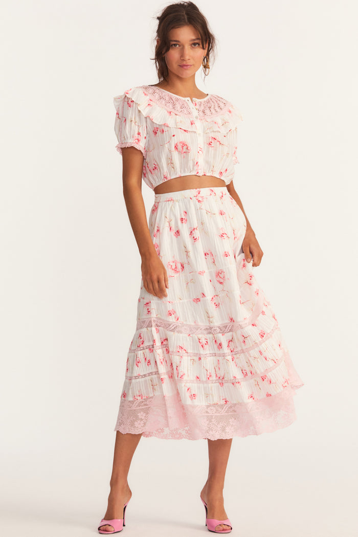 Quill Midi Skirt