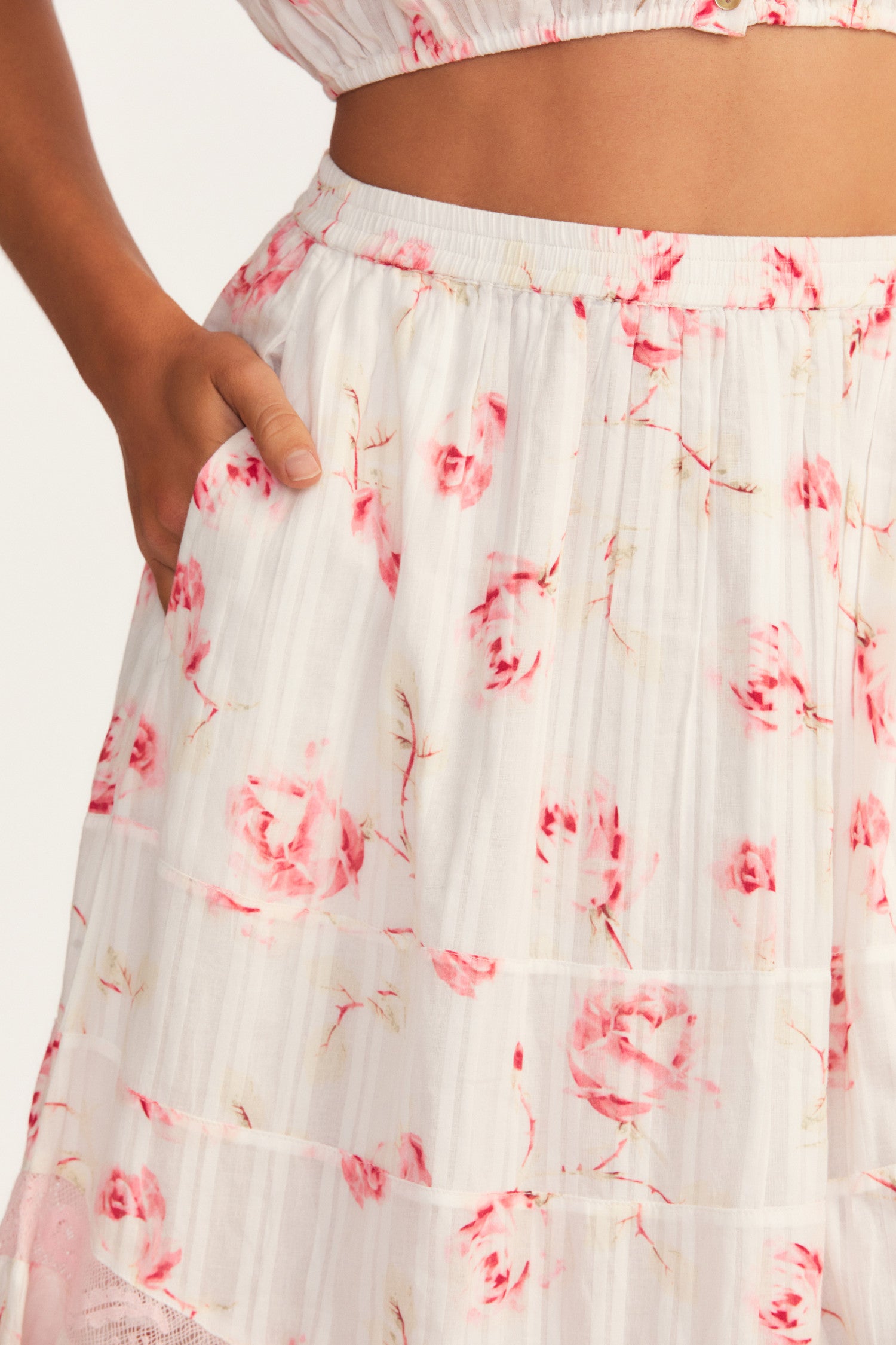 Quill Midi Skirt