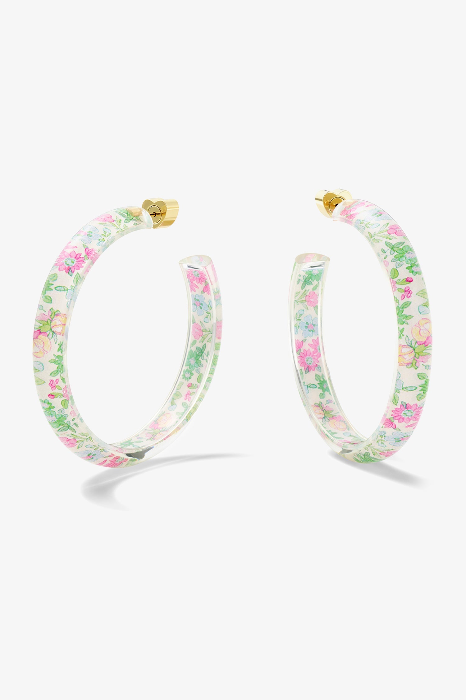 LoveShackFancy x Alison Lou Medium Jelly Hoops